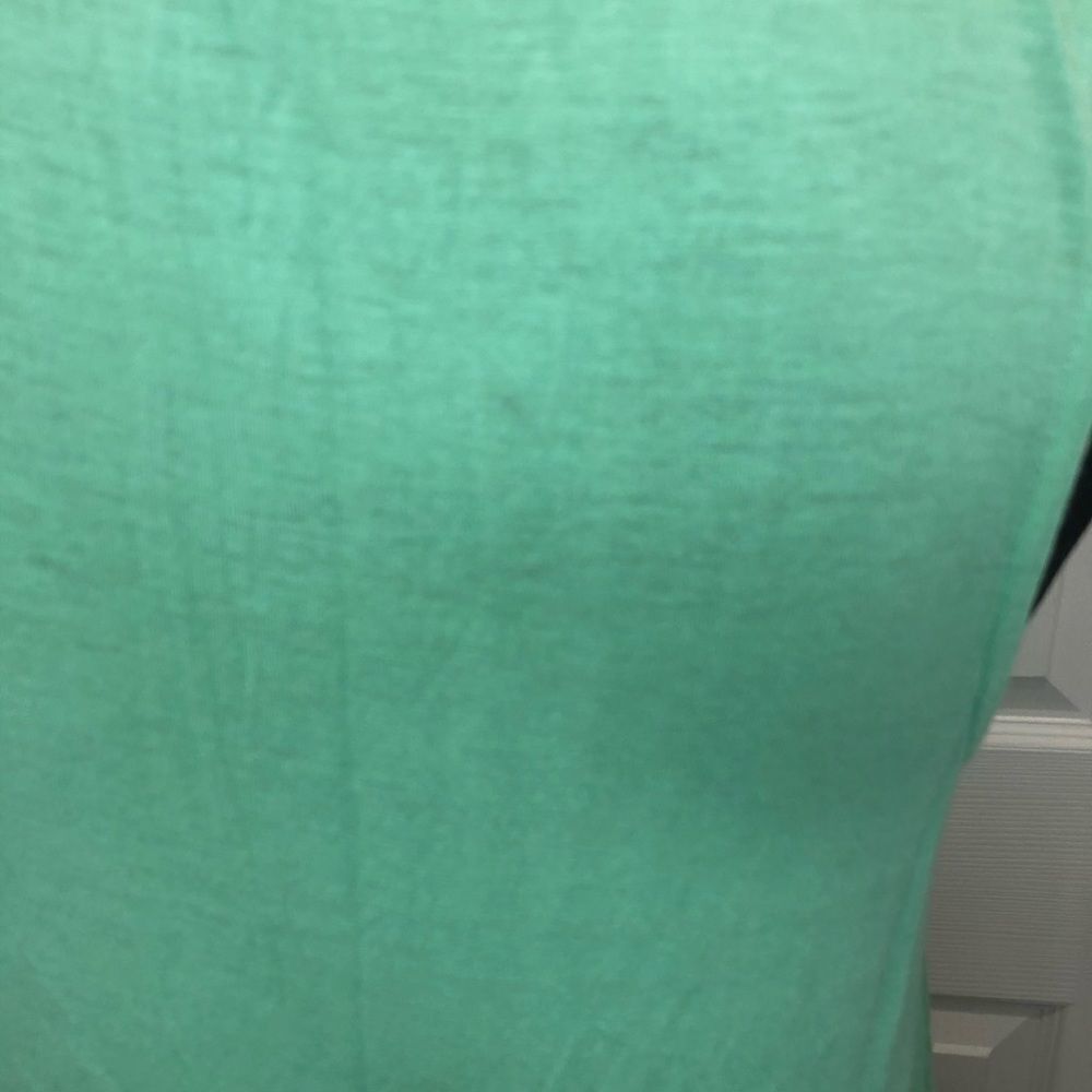 Liv Los Angeles mint green beaded tank blouse - Picture 7 of 10
